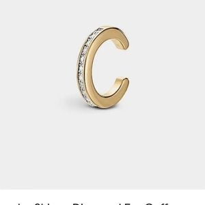 Monica Vinader diamond ear cuff